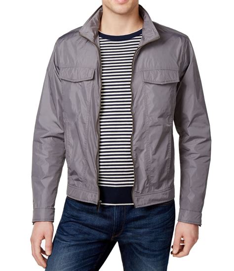 michael kors windbreaker jacket mens|Michael Kors windbreaker.